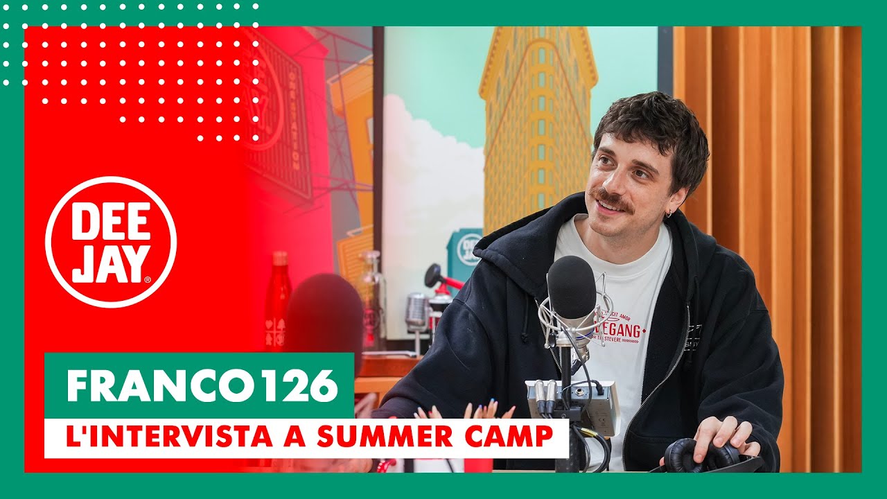 Franco 126 a Summer Camp con l'album "Futuri possibili"