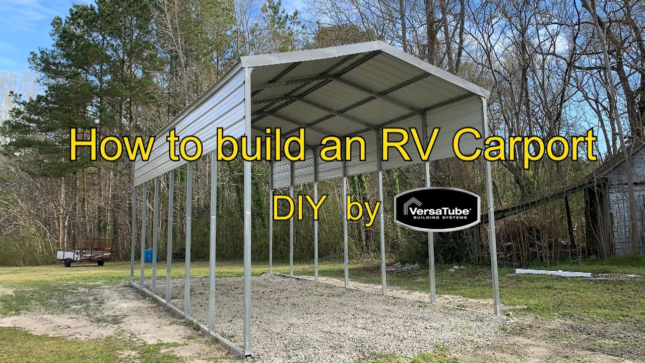 RV 101® — Как построить навес для автодома