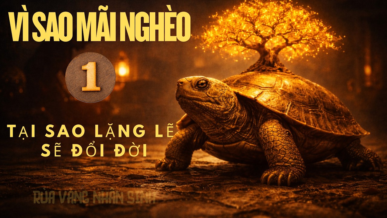 VÌ SAO MÃI NGHÈO-PHẦN 1“Kiếm Tiền Trong Im Lặng -7 NGUYÊN TẮC CỐT LÕI KHAI SÁNG | RÙA VÀNG NHÂN SINH