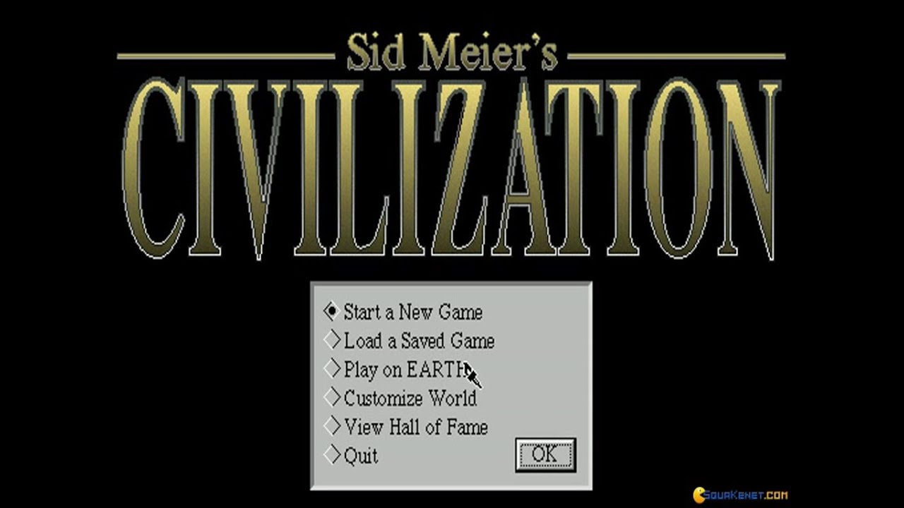 Civilization for Windows gameplay (PC Game, 1993)