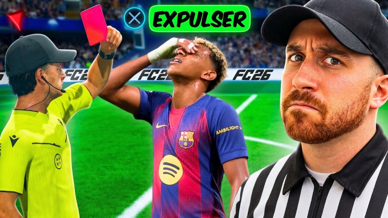 Je deviens Arbitre sur FC 26 ! ( Ça fini mal... )