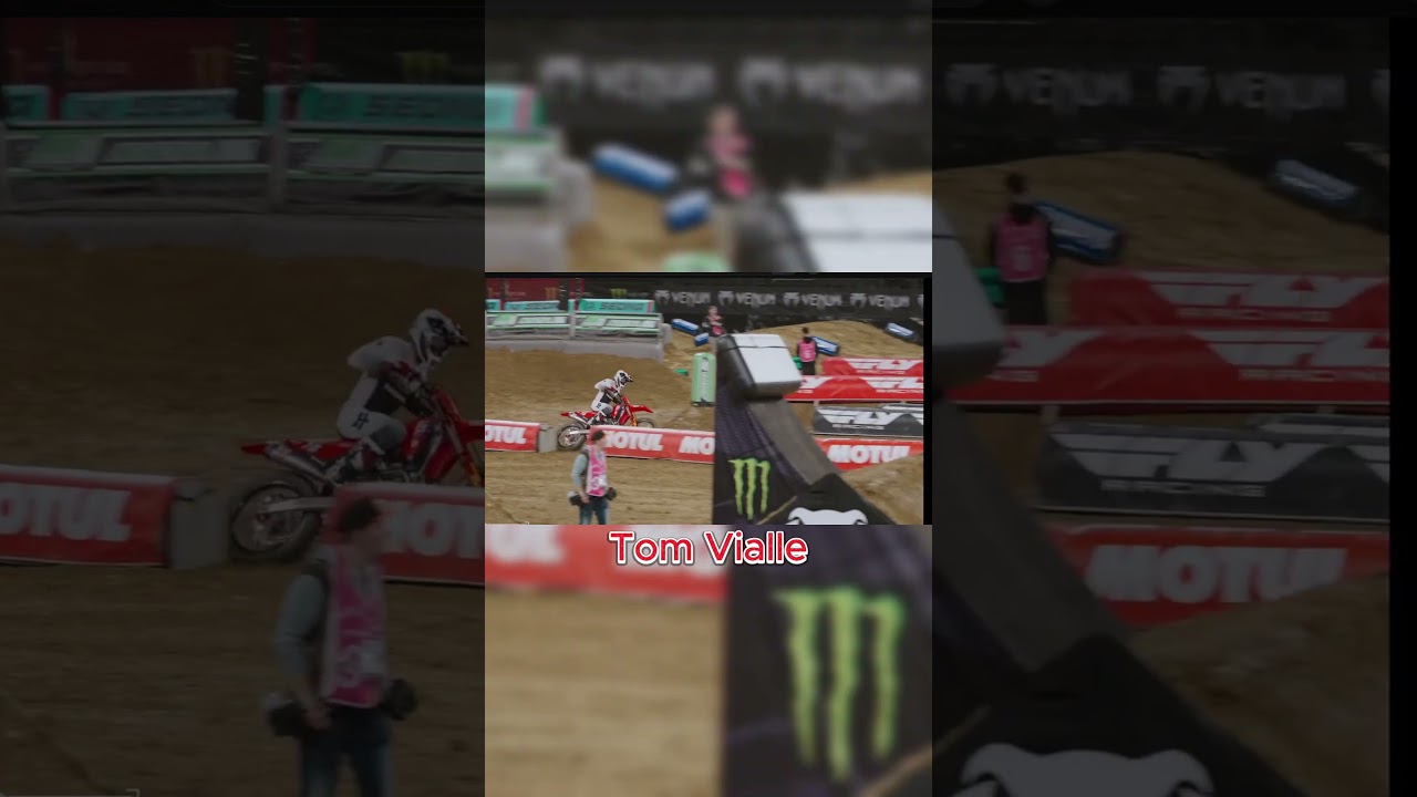 Tom Vialle Paris Supercross 2025 | First Lap Raw                