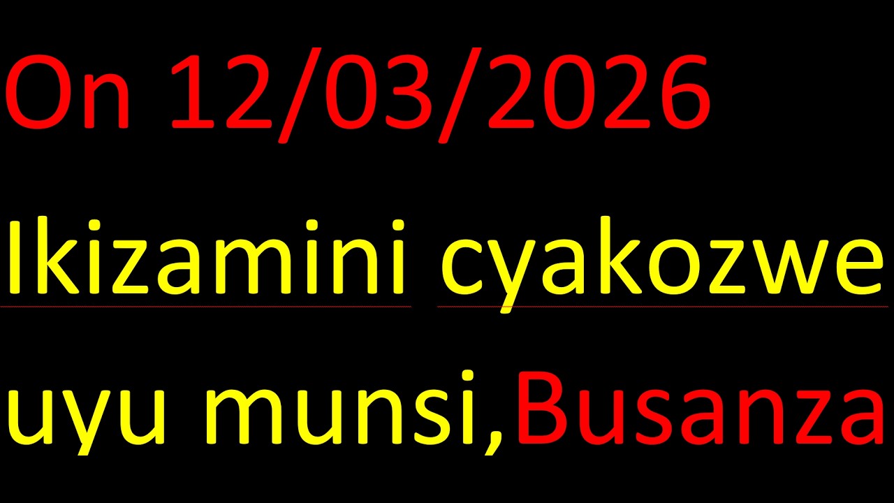 12 03🚨AMATEGEKO Y’UMUHANDA🚨IBIBAZO N’IBISUBIZO🚨🚔🚨BY’IKIZAMI CYA PROVISOIR  CYAKOZWE UY MUNSI 2026