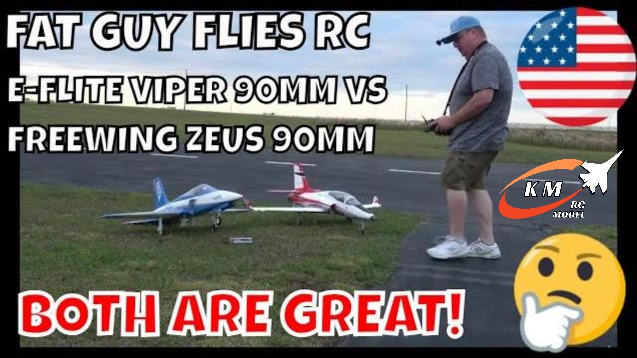 E-FLITE VIPER 90MM VS FREEWING ZEUS 90MM- WHICH IS BETTER? by FGFRC