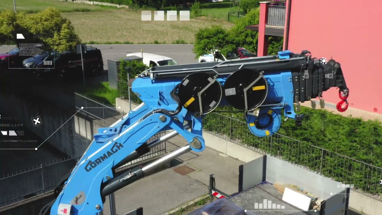 Sistema di controllo automatico gru - Automatic control system for cranes - POST Cormach