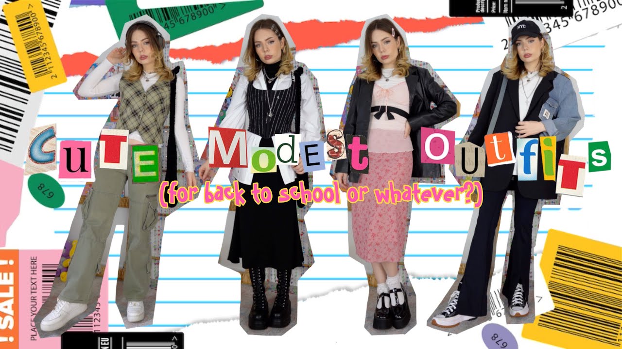 cute & modest outfits for back to school (or any other occasion you want lol)