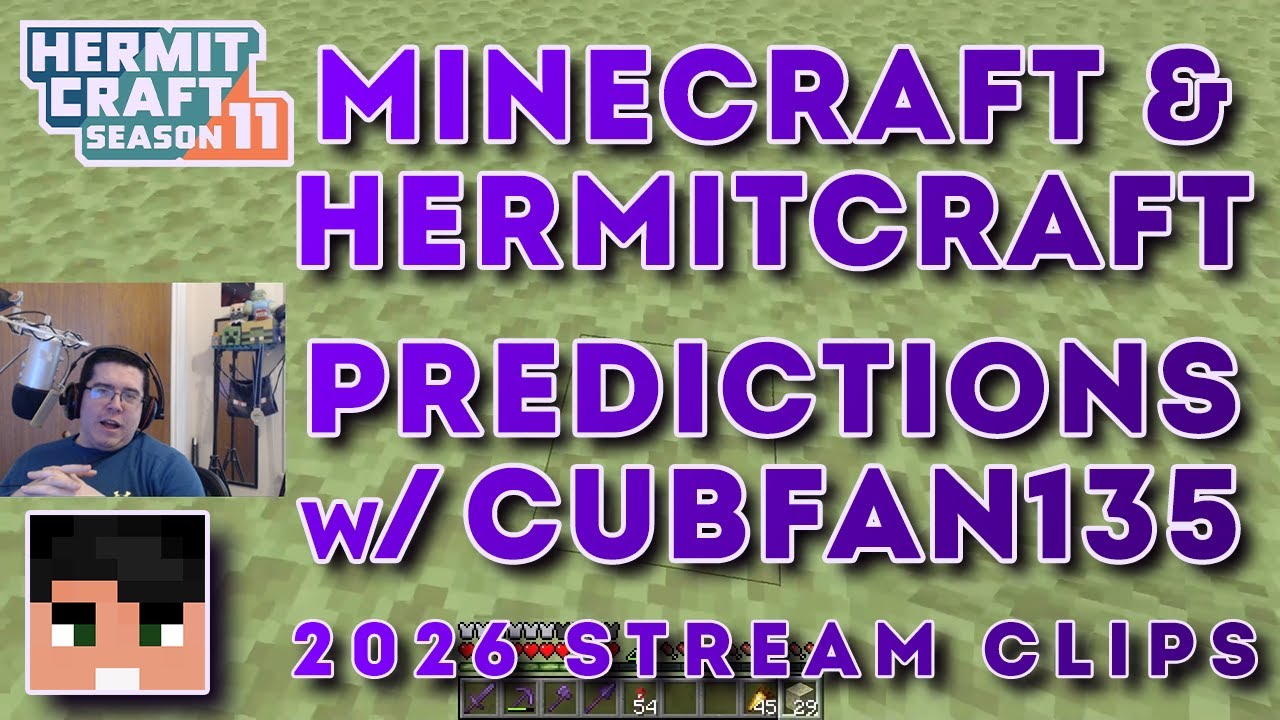 2026 Predictions w/ @cubfan | Minecraft & Hermitcraft | Stream Clips | Hermitcraft Season 11