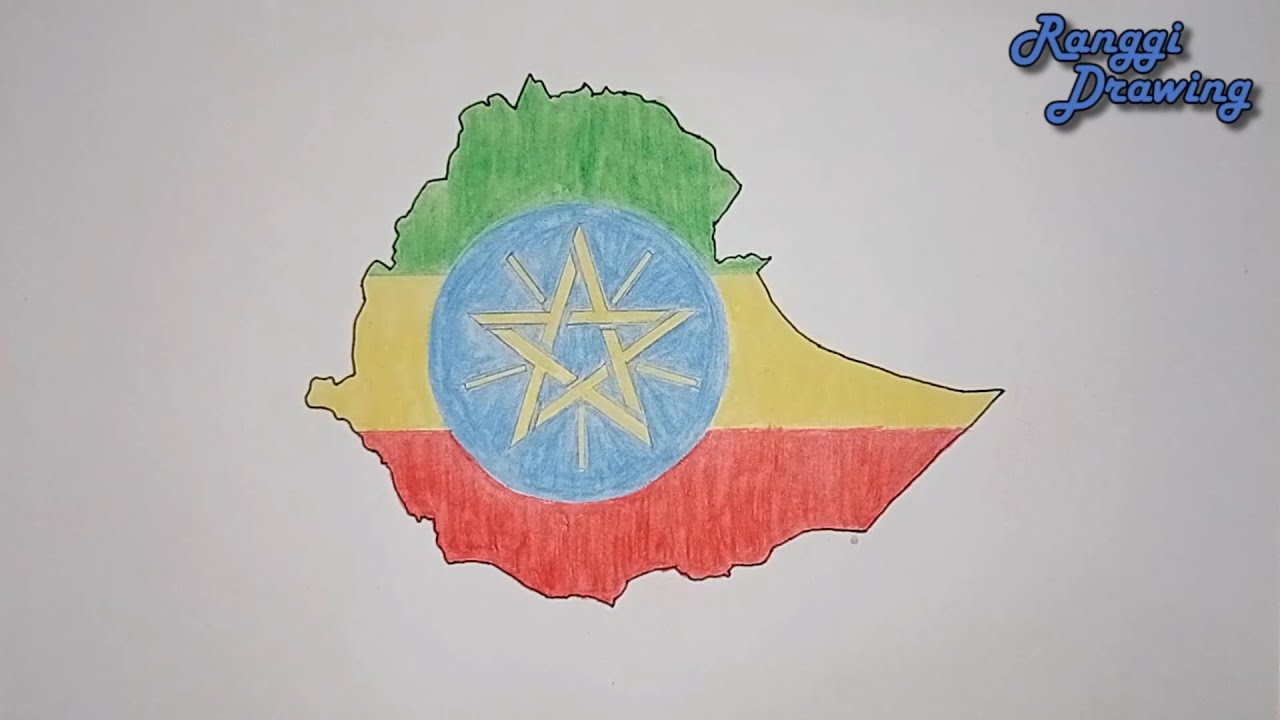How to Draw Map of Ethiopia