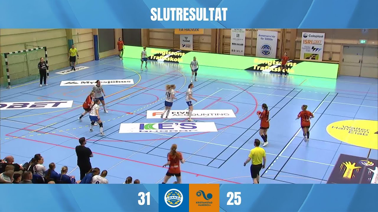 HK Aran&auml;s vs Kristianstad HK &ndash; H&ouml;jdpunkter