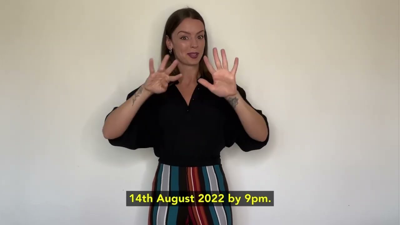RWA Annual Open Artists Call Out BSL Video