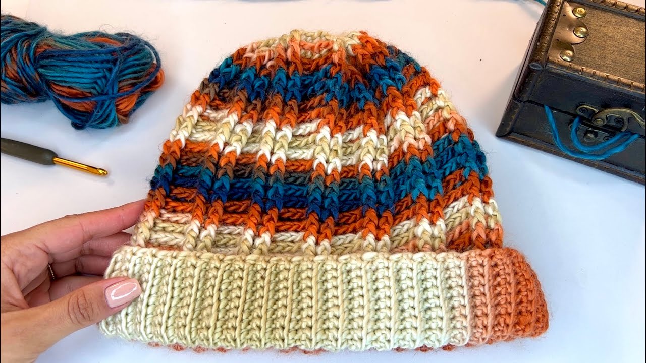 Gorro de Crochê - Como Fazer