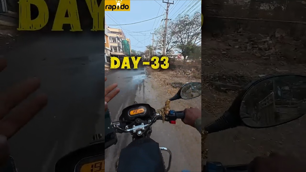 Day-33/100 In Rapido.#dailyvlog #100dayschallenge #rapido #explore #hyderabad #dailylifevlog