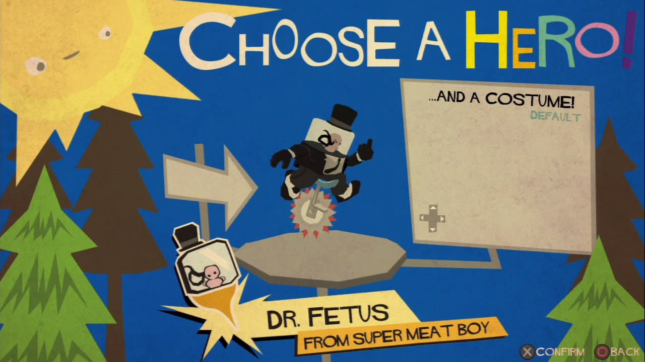 Runner 2 DLC Dr. Fetus (from Super Meat Boy) Gameplay