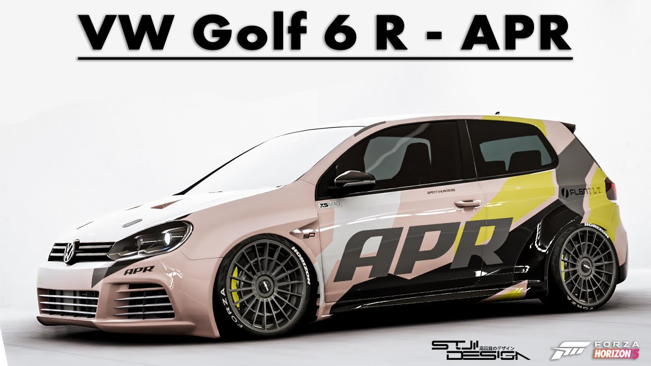 VW Golf 6 R APR - Forza Horizon 5 Design | Speedart