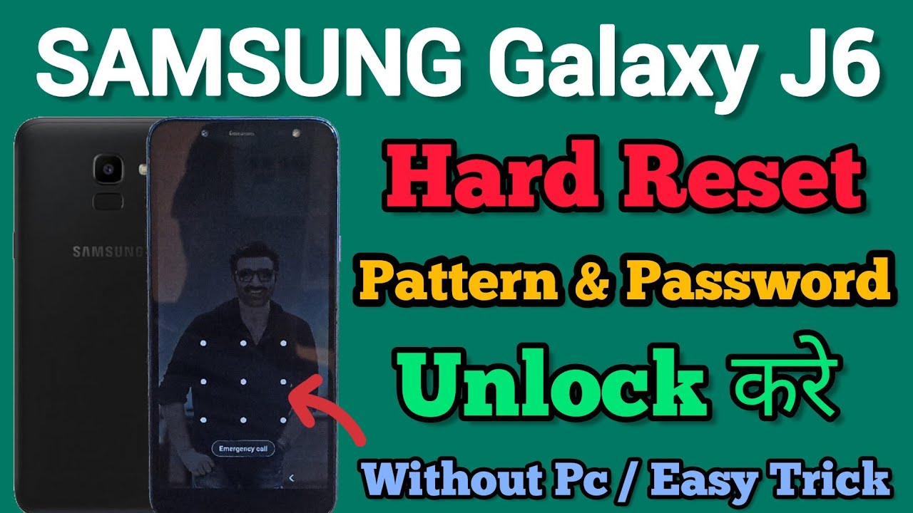 SAMSUNG J6 || Hard Reset || Pattern Unlock || Password Unlock || Without Pc || New Method || 2023.