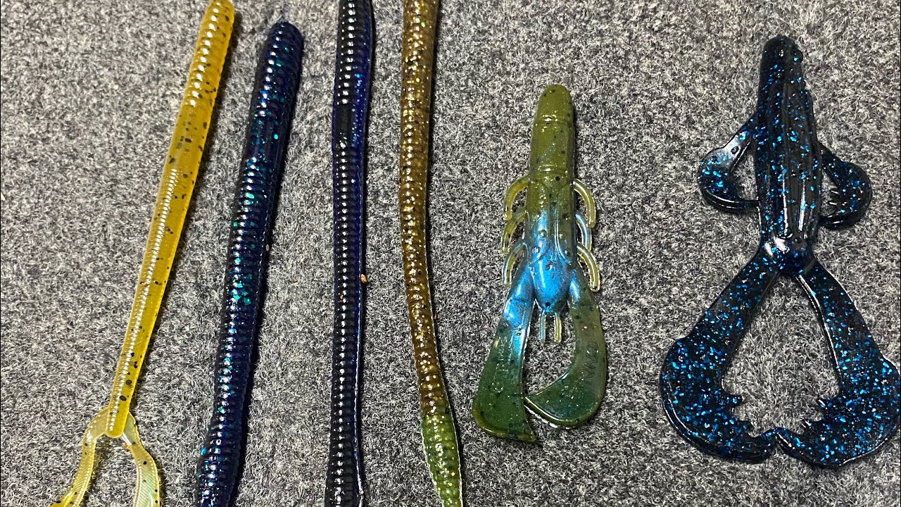 Try these soft plastics in the pre spawn period. 