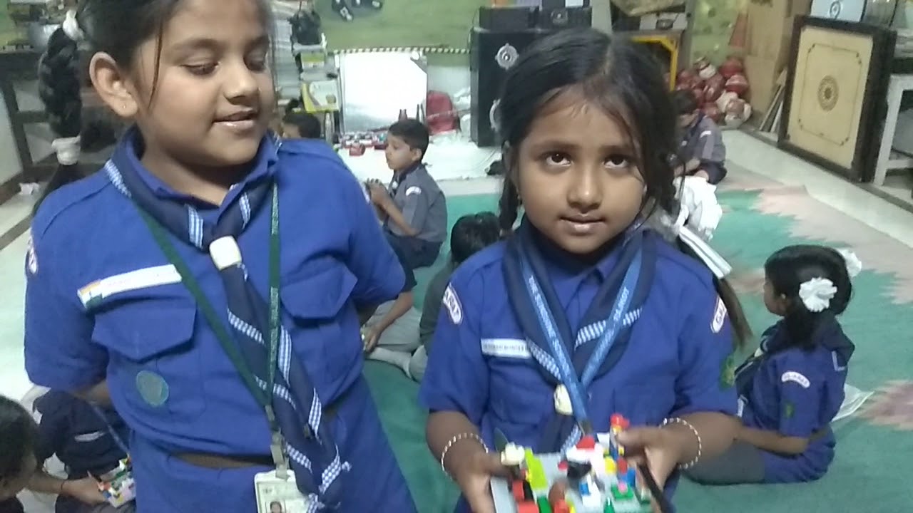 Children Day celebration story created by using Lego Story starter kit.