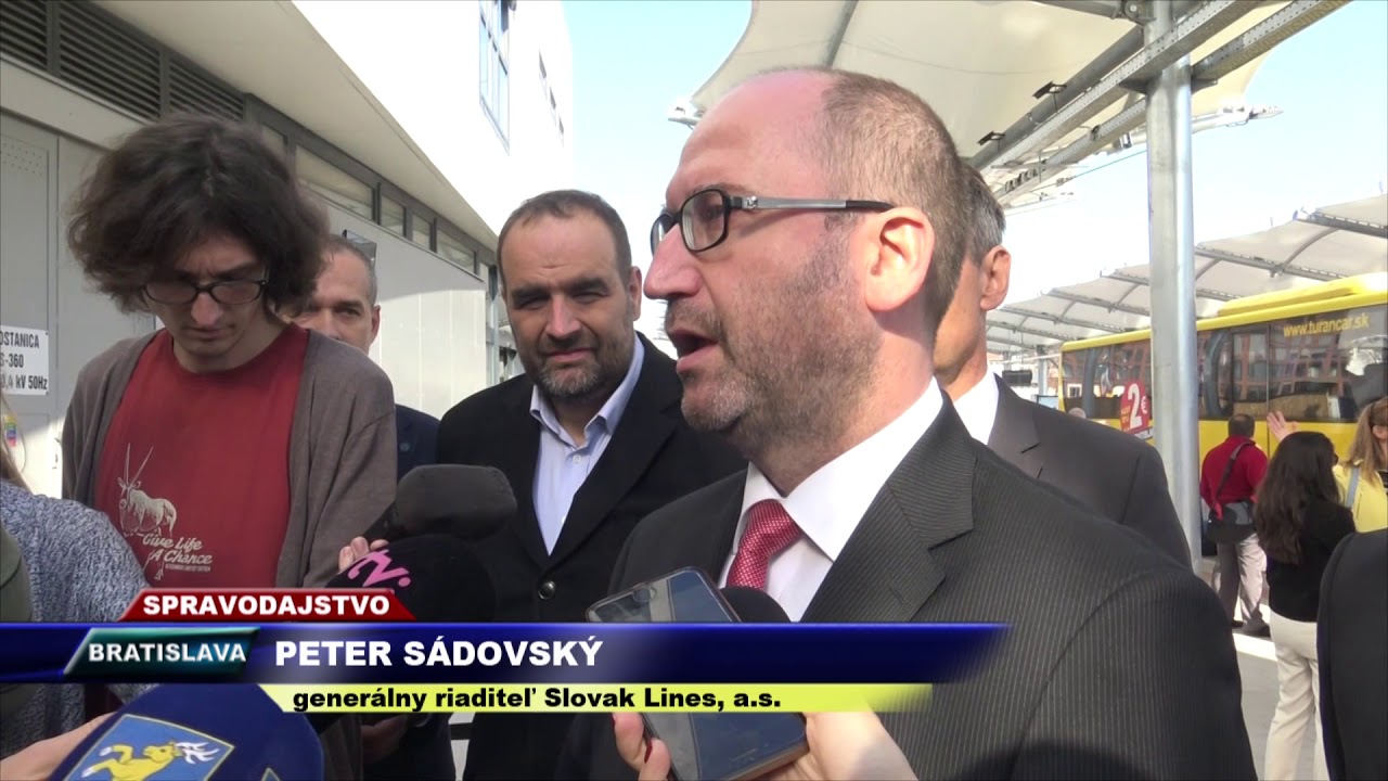 Vega Tv - Náhradná autobusová stanica v Bratislave