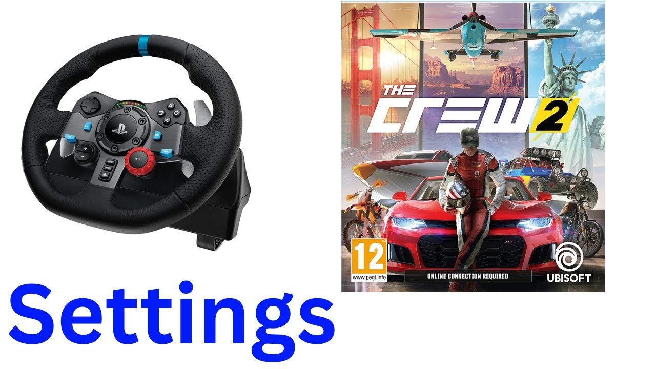 Logitech G29 Settings For The Crew 2 PS4/PS5