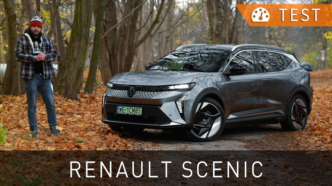 Renault Scenic E-Tech Electric LR Iconic 218 KM 87 kWh (2025) - test [PL] | ELEKTRYKIEM W TRASĘ?