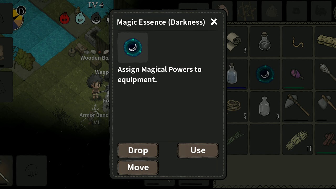 The wild darkness - magic essence - this is a worst magic attribute sample