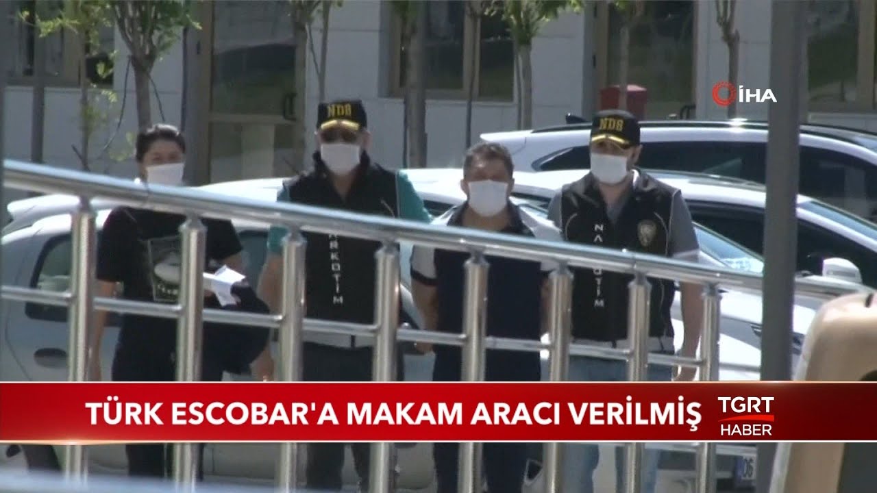 Türk Escobar'a Makam Aracı Verilmiş