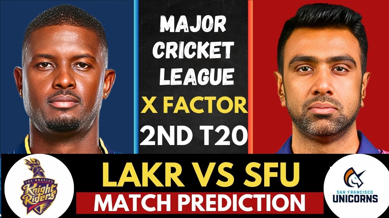 LAKR vs SFU -2nd T20 Match Prediction 🦁 | Los Angeles Knight Riders vs San Francisco | MLC 2026