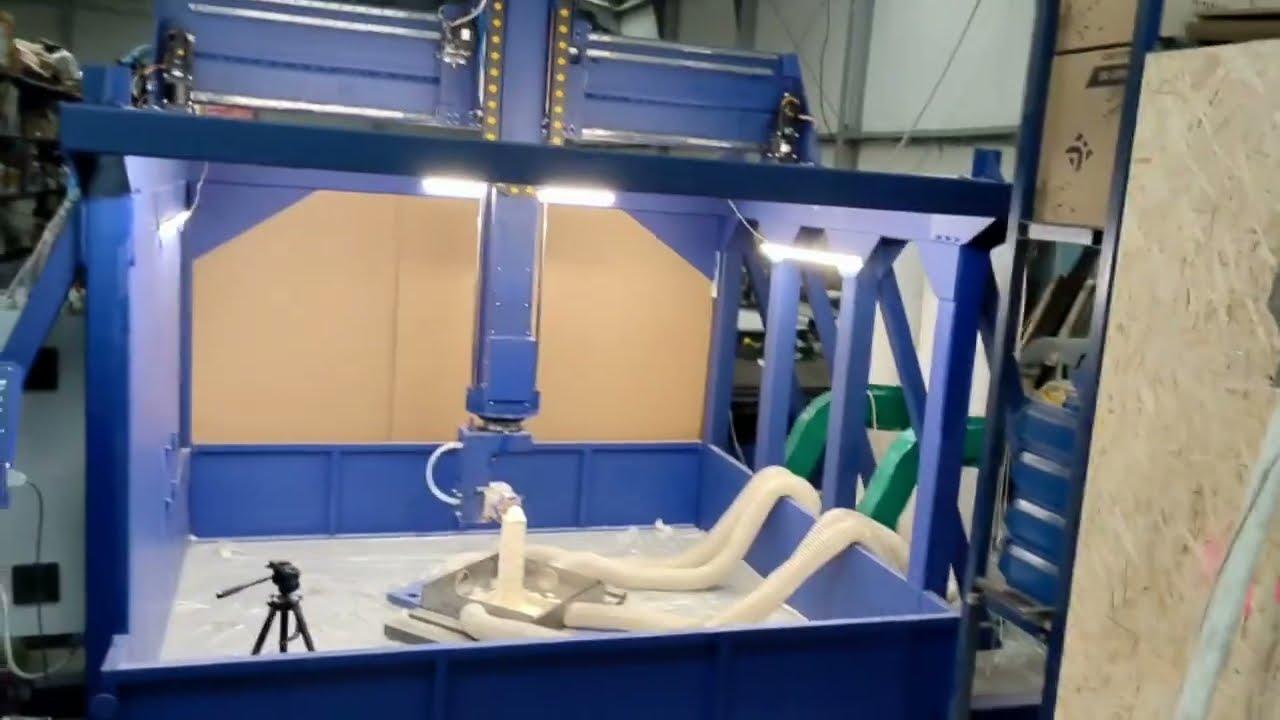 Производство 5ти координатных фрезерных станков с ЧПУ с поворотным шпинделем