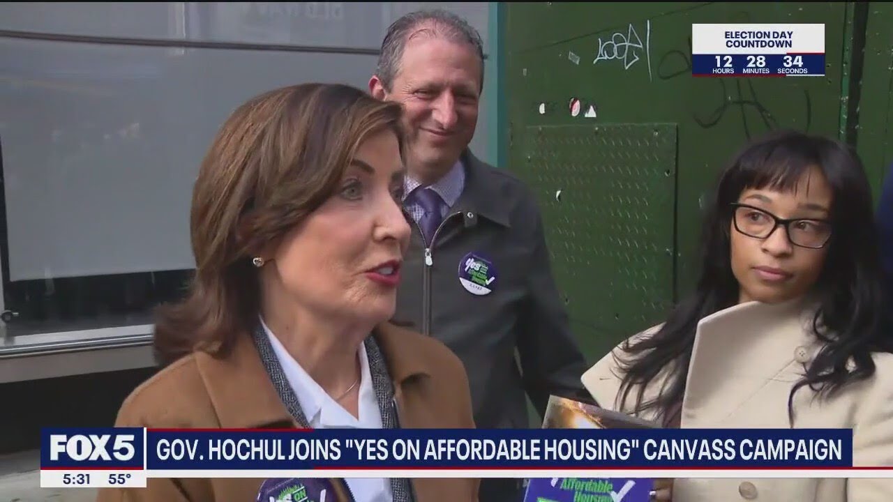 Gov. Hochul urges New Yorkers to vote &lsquo;yes&rsquo; on affordable housing measures