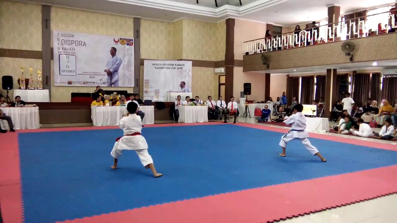 Naufal Putra Diandra (AO/BIRU) Kadispora Kota Bogor 2019 Main Kedua Gankaku vs Gankaku