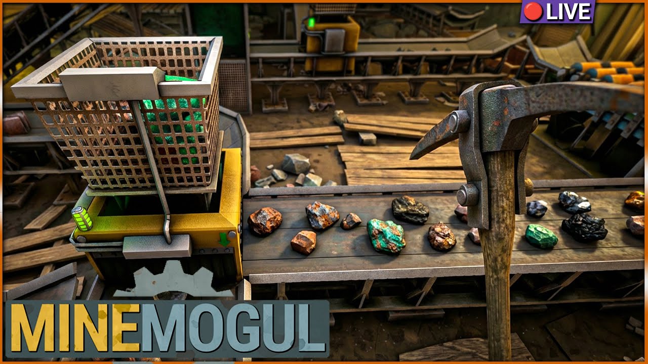 Super Game mit Bergbau und Förderbändern ► MINEMOGUL Bergbau [s2e1]