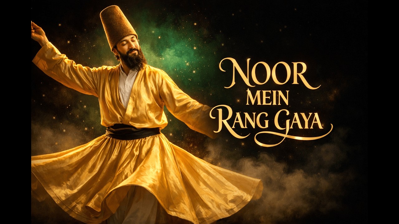 Noor Mein Rang Gaya | Soulful Sufi Dance Song