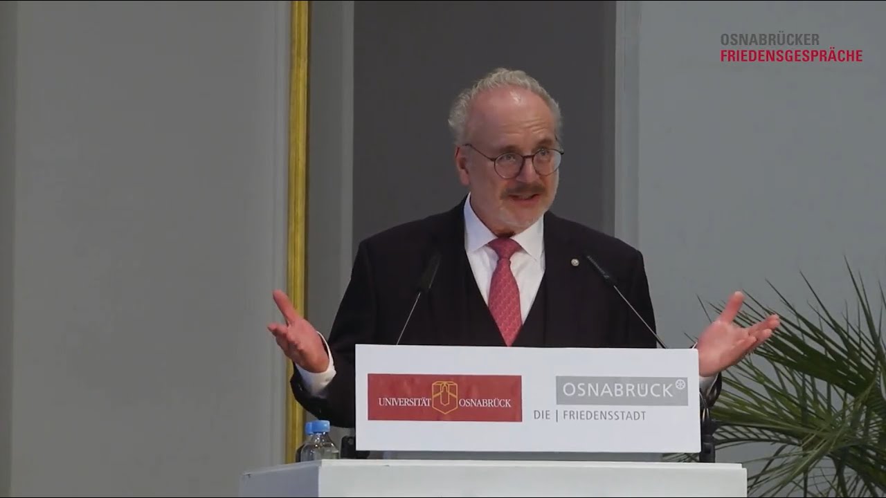 Festvortrag 2025 "Die Zukunft der europäischen Union in Zeiten geopolitischer Umwälzung"
