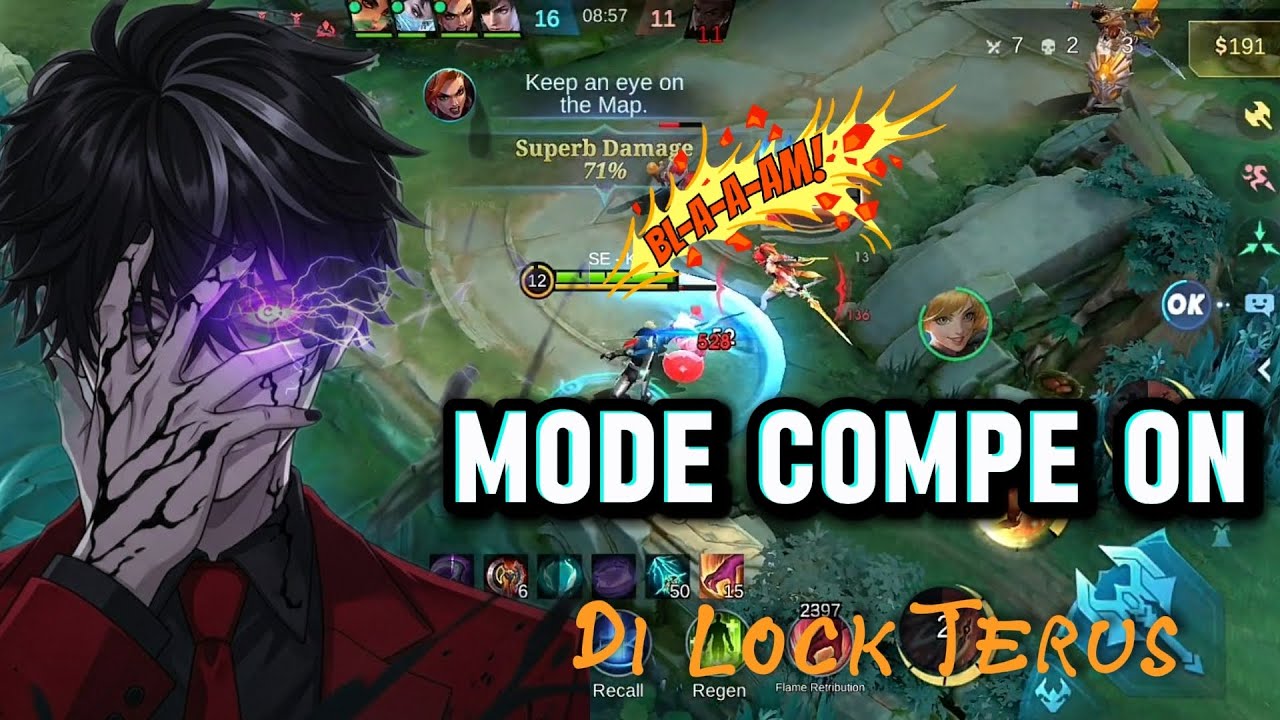 HAYA GUA DI LOCK TERUSS?? CARA GUA BERMAIN HAYABUSA KETIKA MUSUH NGELOCK TERUS!! ~MLBB