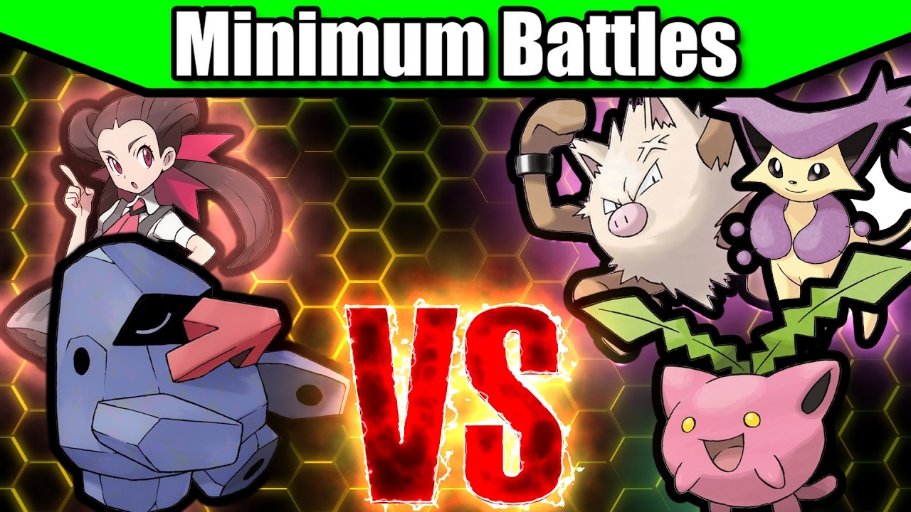 How many Pokemon beat Roxanne on Minimum Battles || Emerald, Ep. 6