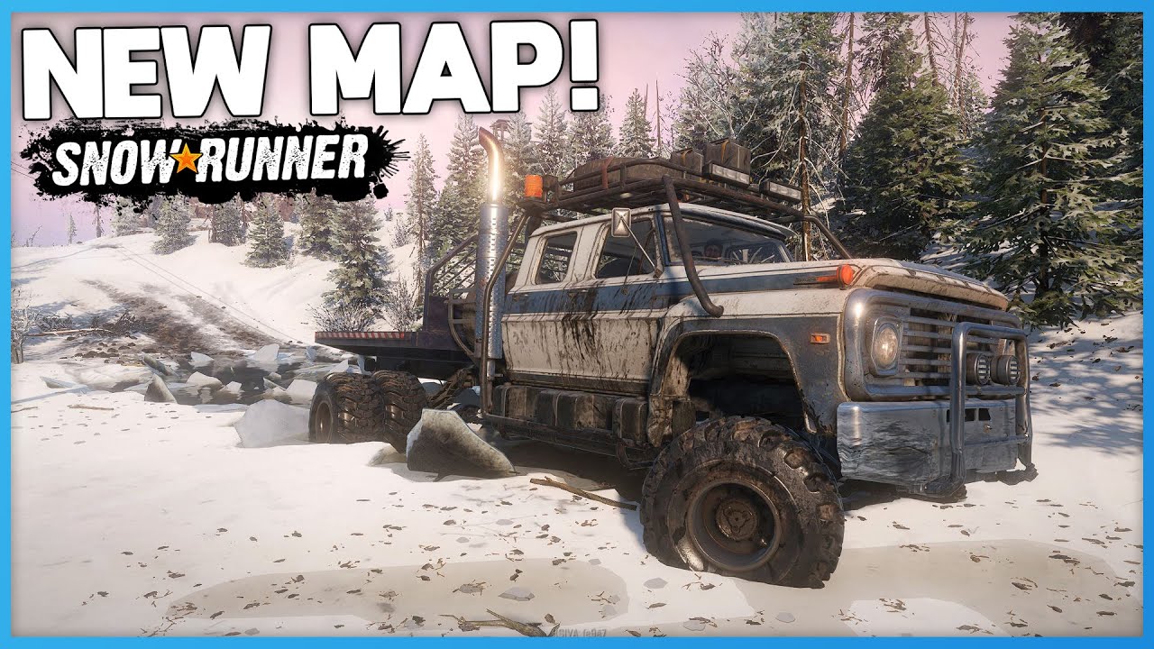Exploring The New Map! | SnowRunner DLC