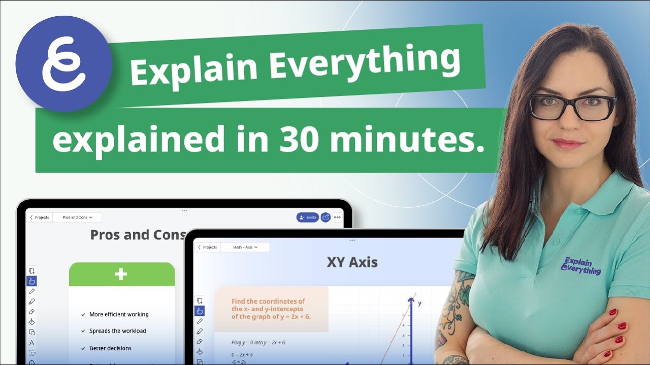 Explain Everything Whiteboard explained in 30 minutes