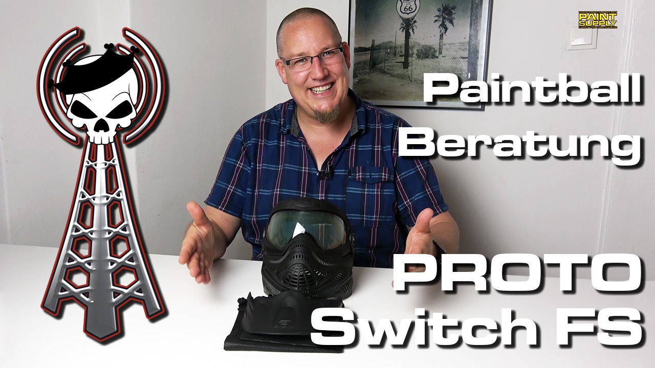 Beratung für Paintballer zur Paintball Maske Proto Switch FS