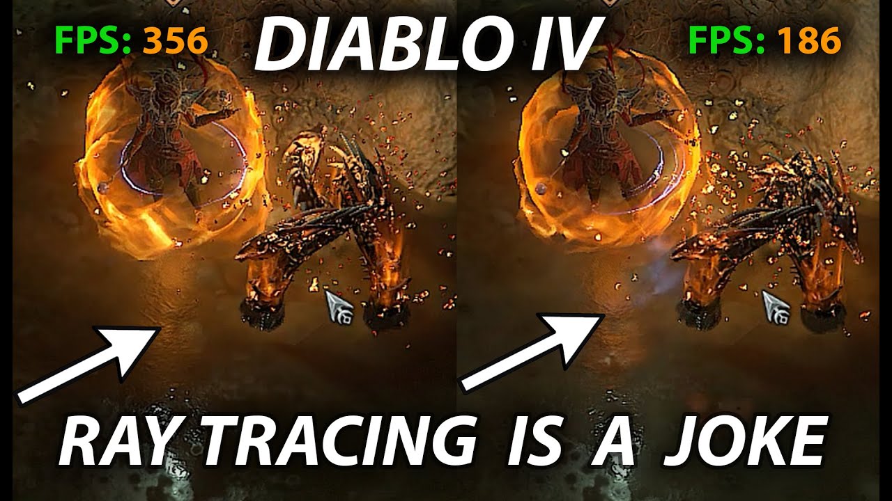 Diablo 4 Raytracing is a Joke - Benchmark Tested