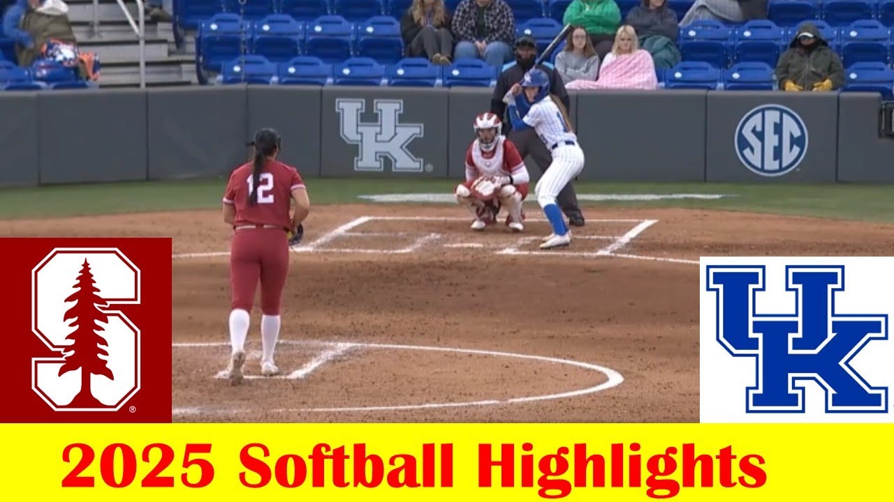 #16 Stanford vs Kentucky Softball Game Highlights 3 25 2025