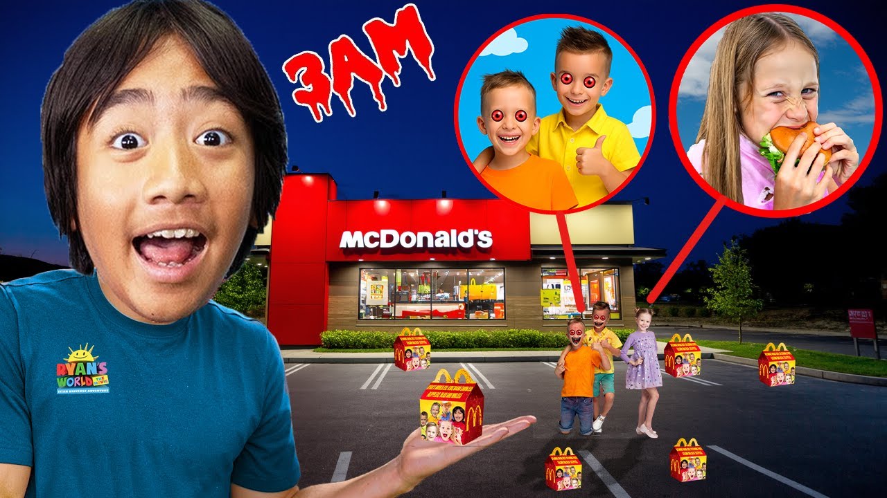 НИКОГДА не заказывайте «Влад и Ники.EXE» и «Зло, как Настя» в «Хэппи Мил» Макдоналдс в 3 часа ночи!