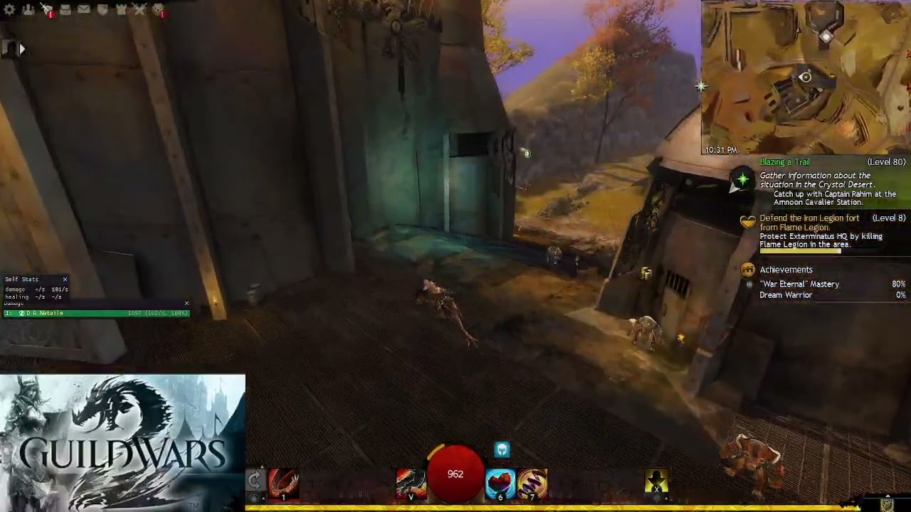 Guild Wars 2 : map completion Plains of Ashford Hearts