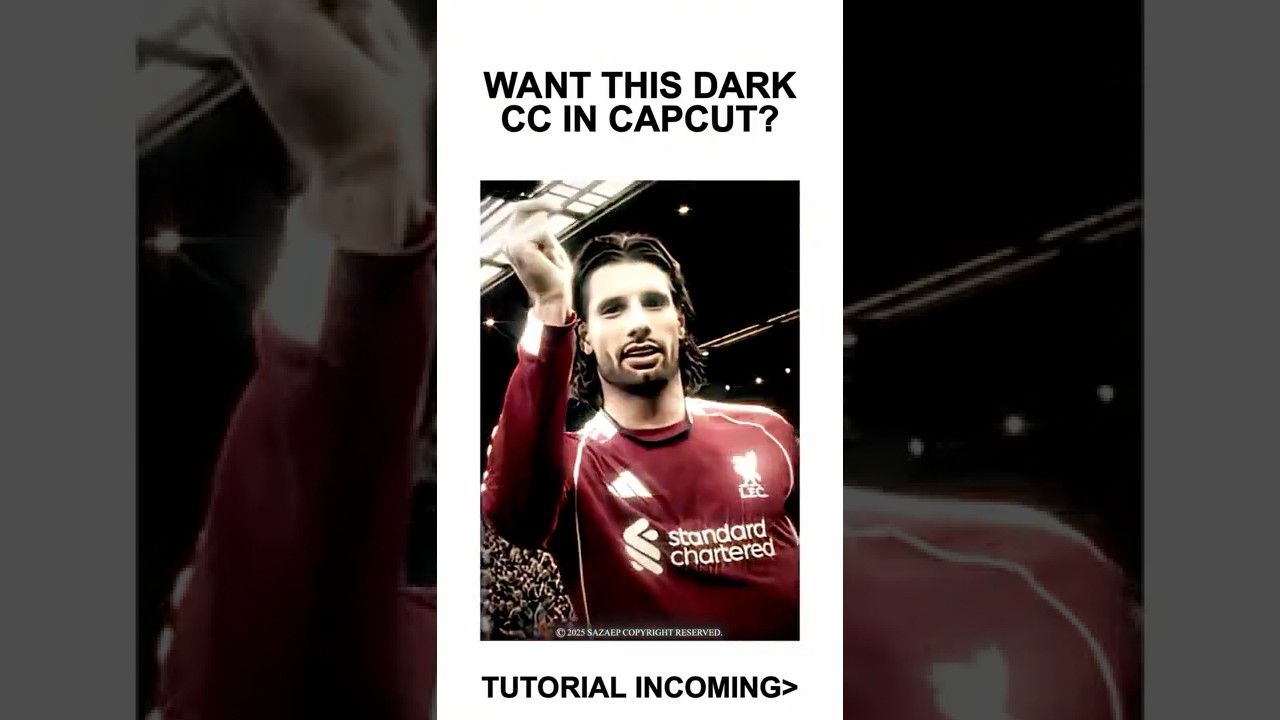 Dark CC Tutorial CapCut