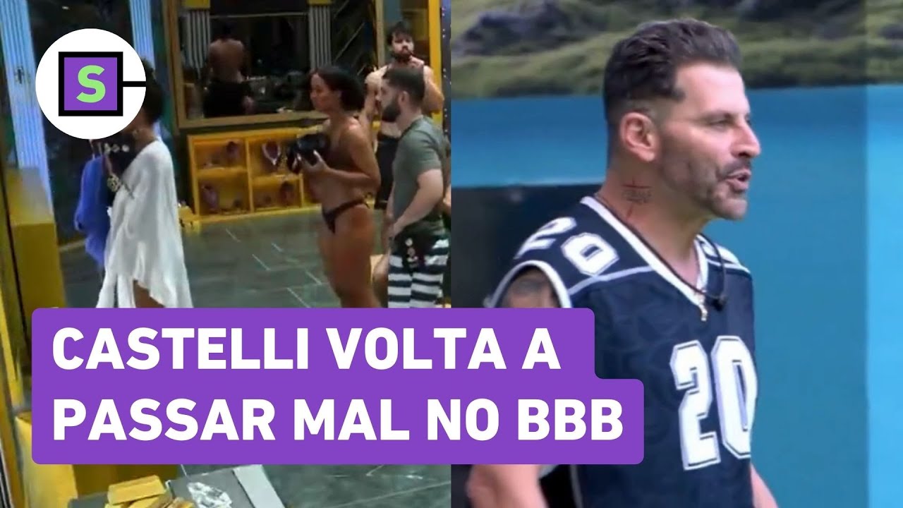BBB 26: Henri Castelli retorna ao reality, mas volta a passar mal na &aacute;rea externa; veja rea&ccedil;&otilde;es