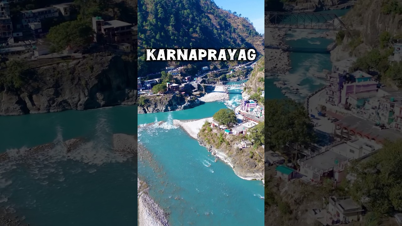 Karnaprayag Uttarakhand #karnaprayag #uttarakhand #ganga #river #nature #travel #tourism #reels
