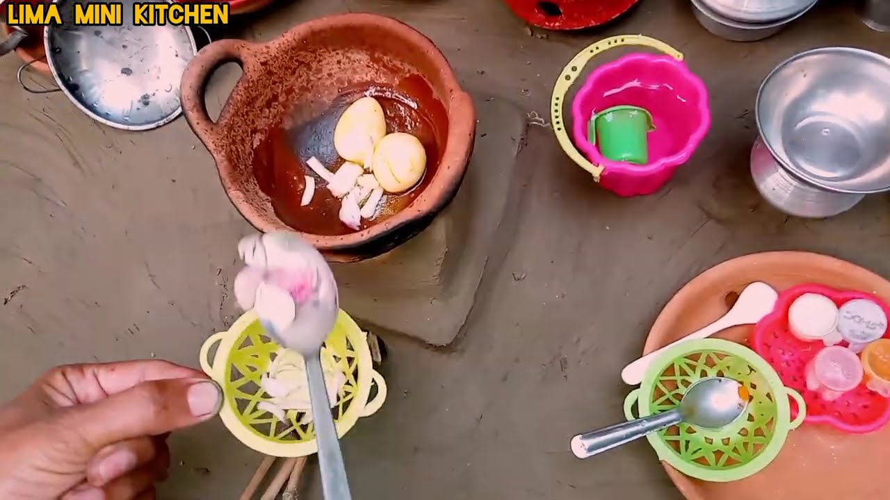 গ্রামের ঘরোয়া মিনি কড়াইয়ে Egg Bhuna | Simple but Viral | Lima Mini Kitchen
