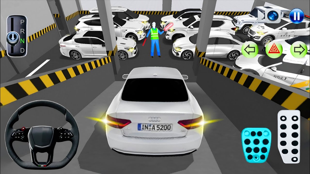 New Audi Car & All Super Vehicles Stuck in Parking Garage 🚗🔥 | 3D Driving Class 2026 Car Game