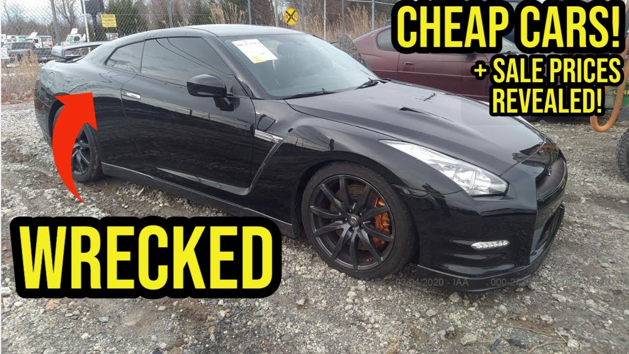 Auction Car Shopping on a Budget Copart Walkaround Ft. Nissan GTR, STI, Corvette, F90 M5, E63 AMG