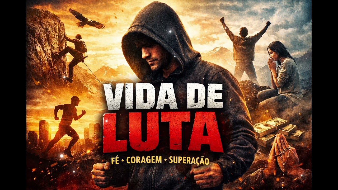 Vida de Luta – Rap Motivacional | Nunca Desista 💪🔥