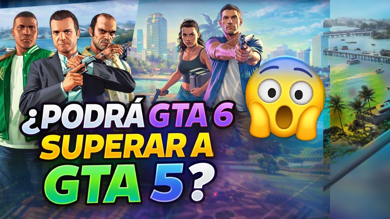 PODRA GTA 6 SUPERAR A GTA 5 ?😱😱 #gta5 #gta6 #videojuegos #rockstargames 